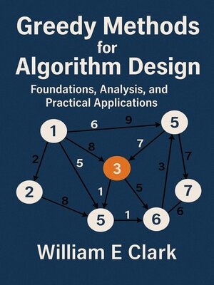 cover image of Greedy Methods for Algorithm Design